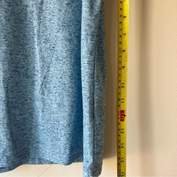 Tenth + Ocean Blue Heathered Short Sleeve T-Shirt Men’s Size Large Pocket Tee - Picture 8 of 11